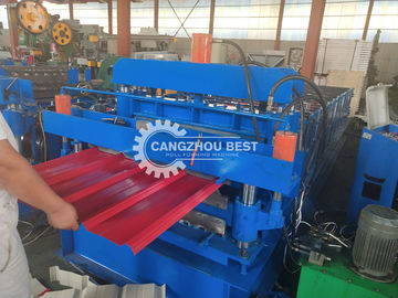 Sheet Metal Roofing Double Layer Roll Forming Machine PLC Control 380V50HZ Frequency