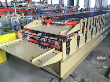 Popular Roofing Sheet Roll Forming Machine 350H Steel 2 Years Warranty