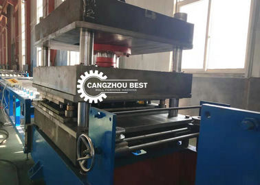 W Beam Guard Rail Roll Forming Machine , Cold Forming Machine Fast Speed