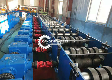 W Beam Guard Rail Roll Forming Machine , Cold Forming Machine Fast Speed