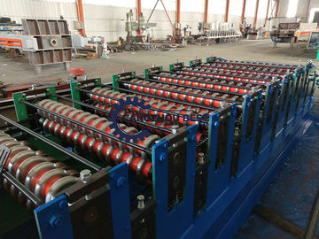 Auto 840 Metal Roofing Sheet Roll Forming Machine PPGI / GI Material With PLC Control