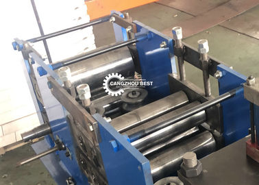 Roller Shutter Door Roll Forming Machine , Guide Rail Cold Forming Machine