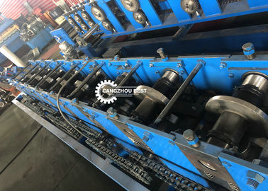 Roller Shutter Door Roll Forming Machine , Guide Rail Cold Forming Machine