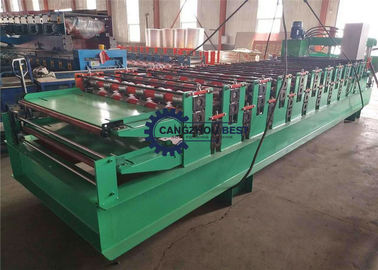 Fast Metal Roofing Sheet Roll Forming Machine For Corrugated Steel Tile