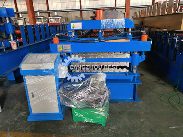 Double Layer Metal Sheet Forming Machine For Corrugated And IBR Steel Roofing