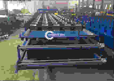 Metal Double Layer Cold Roll Forming Machine For Roofing Sheets &amp; Tile Steel Profile