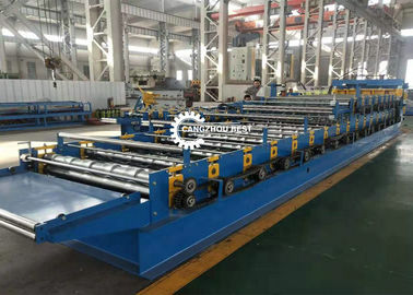 Steel Profile Double Layer Roll Forming Machine Roofing Tiles IBR Corrugated Sheets Making