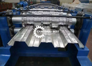 Galvanized Steel Floor Decking Roof Sheet Roll Forming Machine / Line / Equipment