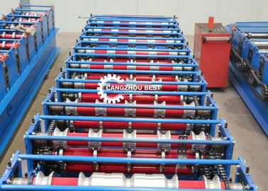 Double Layer Roofing Sheet Manufacturing Machine Galvanized Roll Forming Machine