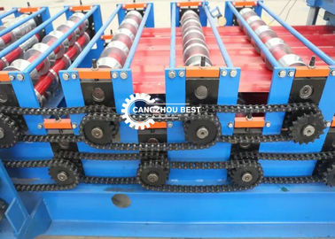 Double Layer Roofing Sheet Manufacturing Machine Galvanized Roll Forming Machine