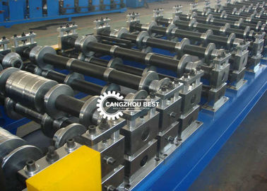 Galvanised Profile Automatic Roofing Sheet Roll Forming Machine For Building Material