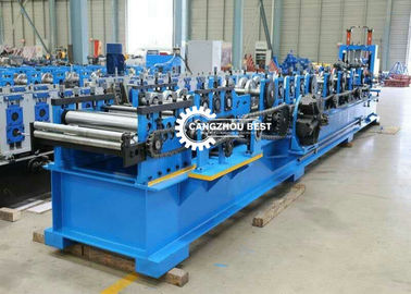 Automatic Cold Steel Strip Profile Cz Purlin Roll Forming Machine For Roof Truss