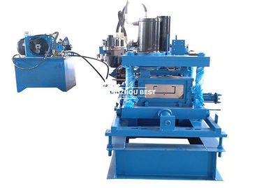 80-300mm C Purlin Section Purlin Making Machine For Steel Cold Strips