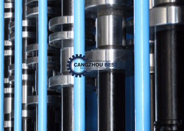Steel Structure Metal Floor Deck Roll Forming Machine For Building Material
