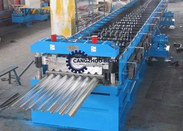 Steel Structure Metal Floor Deck Roll Forming Machine For Building Material