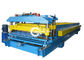 Glazed Roof Tile Roll Forming Machine , Ibr Making Machine 3KW Main Power