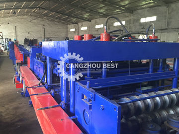 Construction Material Cable Tray Making Machine With Punching Hole Device