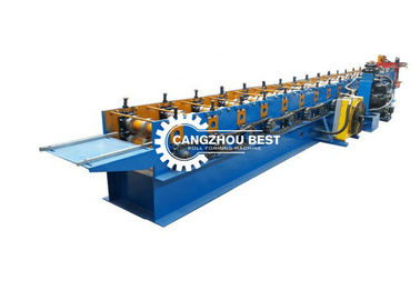 Color Coated Steel Water Down Spout Roll Forming Machine Rain Gutter Profile Machine