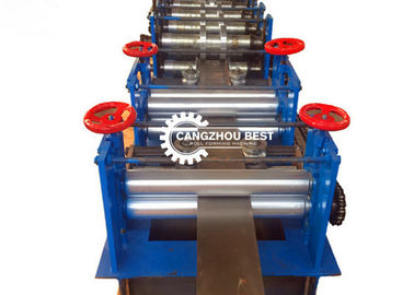 Steel Profile Channel C Shape Metal Roll Forming Machine Hydraulic Cutting