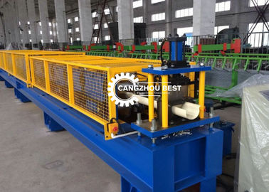 PLC Control Cold Roll Forming Machine For Square &amp; Round Downspout Drain Pipe