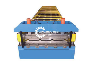 Aluminium Profile Roofing Sheet Roll Forming Machine For Building Panel