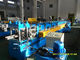 Storage warehouse Rack Roll Forming Machine With Punching Device Shelf Rack