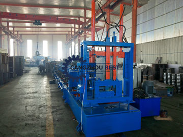 Low Noise C Z Purlin Roll Forming Machine For Construction Building Material Machinery