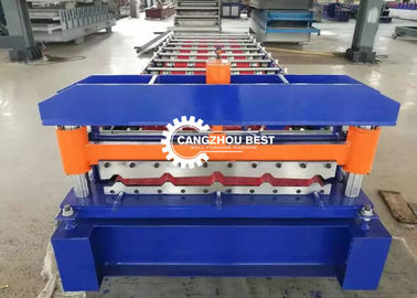 Steel Trapezodial Profile Roll Forming Machine Corrugated Roof Sheet Making