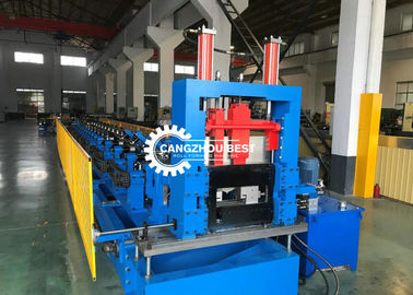 Steel Structure Fast Change Roll Forming Machine C Z U Purlin Section Profile