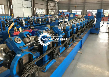 80-300mm Interchangable C Z U Purlin Roll Forming Machine For Steel Frame