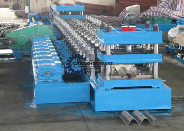 2&amp;3 Waves Saftey Barrier Highway Guardrail Roll Forming Machine Complete Line