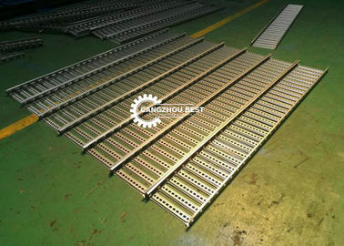 100-600mm Adjustable Bridge Cable Tray Machine / Production Line Low Noise