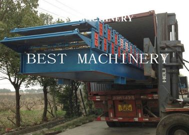 Metal Roof Panel Roll Forming Machine Two Layer 4kw 3kw Power Blue Color