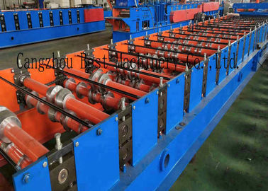 YX-1020 Color Roofing Sheet Roll Forming Machine GI PPGI Raw Material