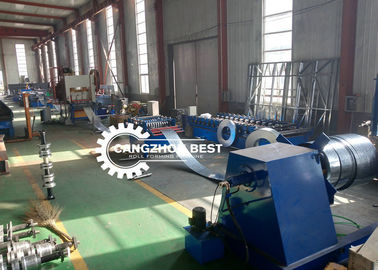 Automatic Change Perforated Cable Tray Roll Forming Machine / Production Line