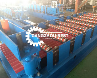 IBR Metal Roofing Pofile Steel Sheet Roll Forming Machine With PPGI / GI Material