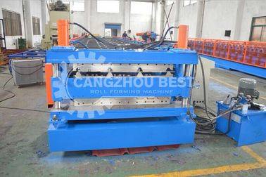 High Speed Corrugated Roof Roll Forming Machine / Roof Tile Making Machine