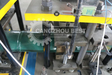 Aluminum Metal Roofing Ridge Cap Roll Forming Machine With Fast Speed