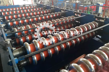 Color Steel Roof Wall Panel Double Layer Roll Forming Machine For Roofing