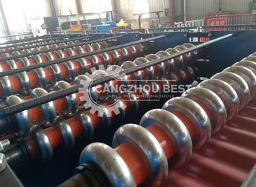 Color Steel Roof Wall Panel Double Layer Roll Forming Machine For Roofing