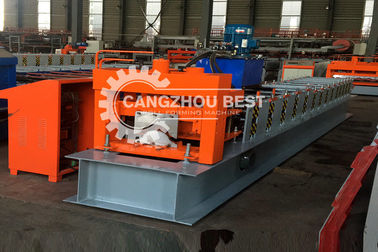 Metal Colour Steel Roof Sheet Forming Machine For Spanish Tile