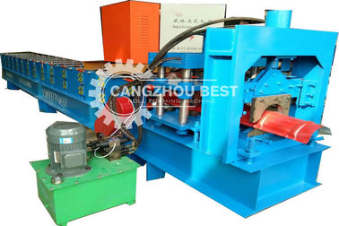 Metal Colour Steel Roof Sheet Forming Machine For Spanish Tile