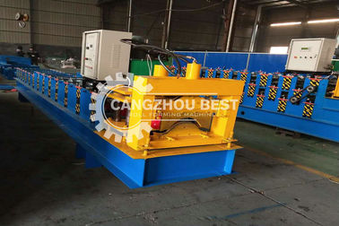 Professional Roof Ridge Cap Roll Forming Machine Wth CE Certificate