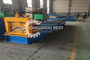 Professional Roof Ridge Cap Roll Forming Machine Wth CE Certificate