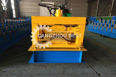 Professional Roof Ridge Cap Roll Forming Machine Wth CE Certificate