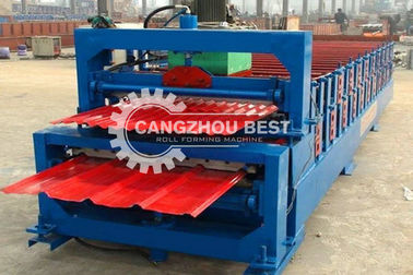 Hydraulic Aluminum Zinc Standing Seam Roll Forming Machine For Roof Panel