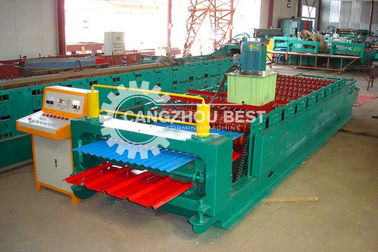 Hydraulic Aluminum Zinc Standing Seam Roll Forming Machine For Roof Panel