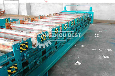 Hydraulic Aluminum Zinc Standing Seam Roll Forming Machine For Roof Panel