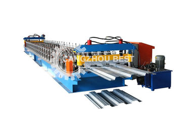 Galvanized Metal Sheet Forming Machine / Building Material Machine Low Noise