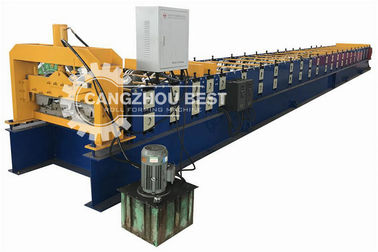 Low Noise Automatic Metal Floor Deck Roll Forming Machine For Popular Profile Machine